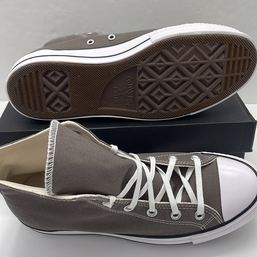 Converse WMNS High-Top Platform Sneakers A09221F CTAS LIFT HI
CHARCOAL/WHITE - Picture 3 of 16
